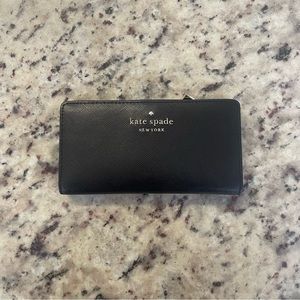 Kate Spade♠️ Staci Saffiano Leather Large Black